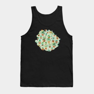 Home Succulent Plants Soft green Tank Top